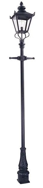 Heron Black Outdoor Lamp Post - ID 5654 DISCONTINUED