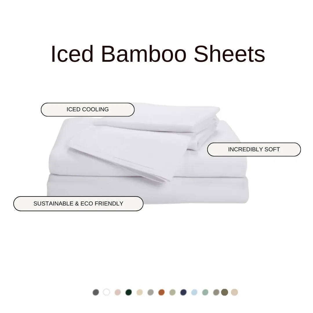 Iced Bamboo Sheets Set (Complete)