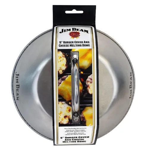 Jim beam 9" burguer cover and cheese stainless steel