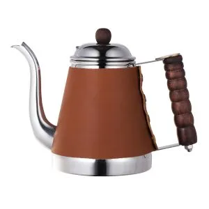 KALITA WAVE STAINLESS STEEL KETTLE 1L - LEATHER WRAP