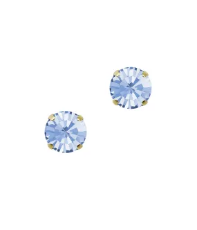 Kaylee Studs in Light Sapphire