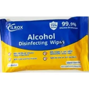 Kilrox Alcohol Disinfecting Wipes x10