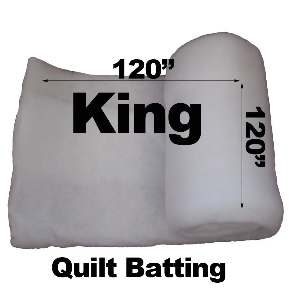 King Quilt Batting (120"x120")