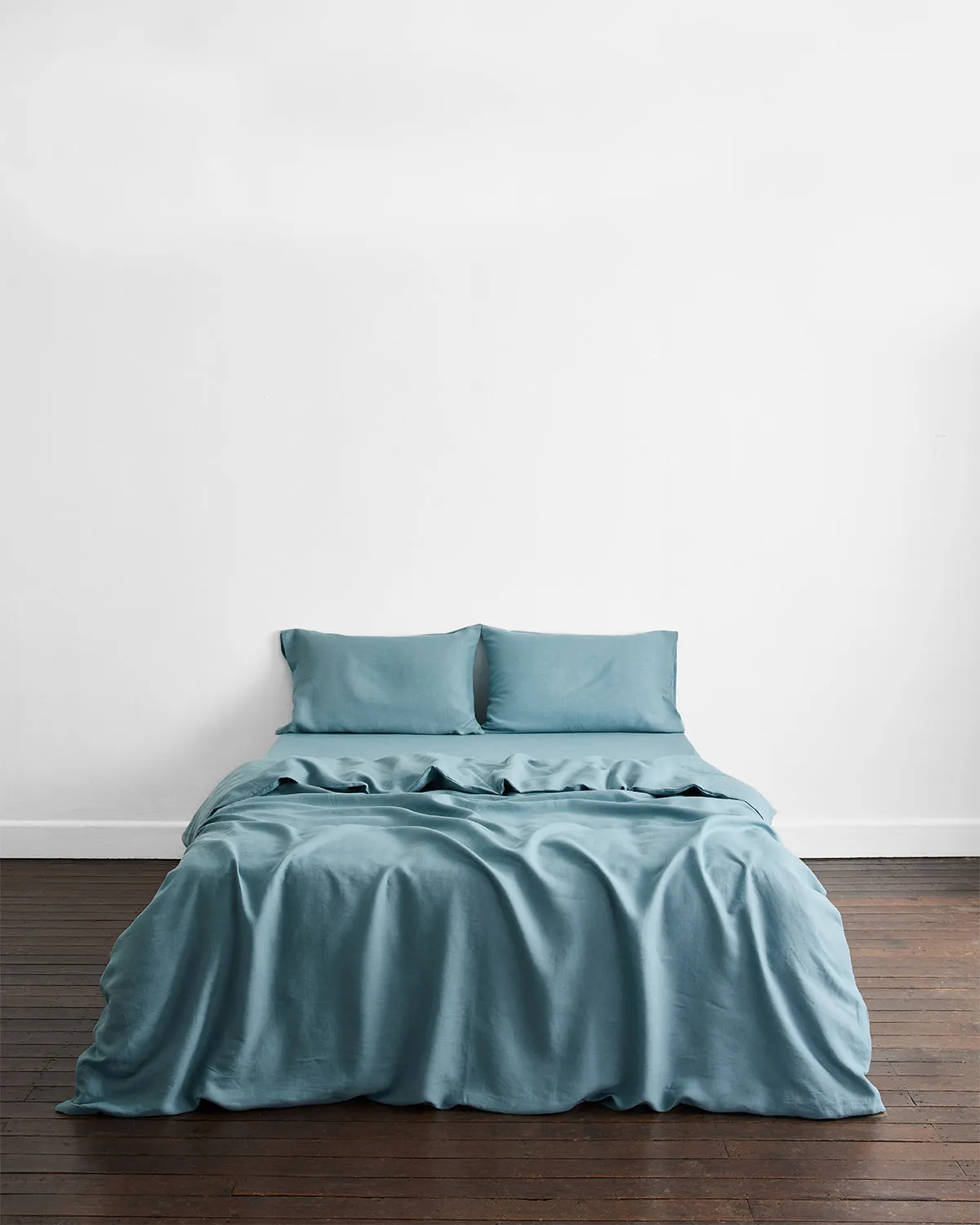 Lagoon 100% French Flax Linen Bedding Set