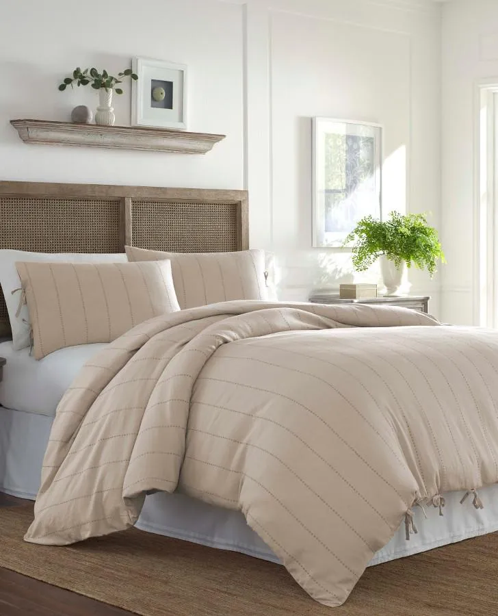 Landon Beige Duvet Cover Set