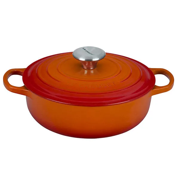 Le Creuset 3.5 qt. Signature Sauteuse - Flame