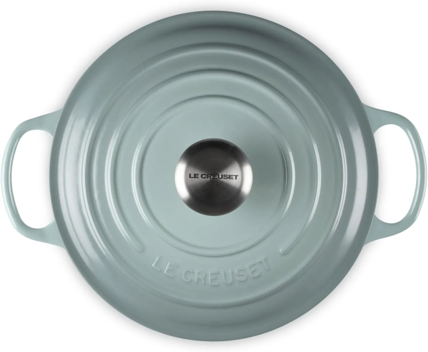 Le Creuset 3.5 qt. Signature Sauteuse - Sea Salt