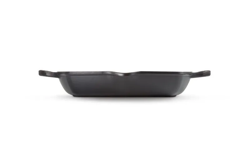 Le Creuset Signature Cast Iron Deep Square Grill 30cm Satin Black