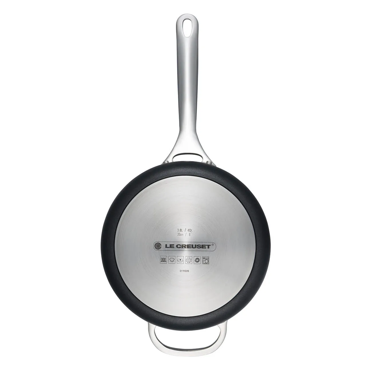 Le Creuset Toughened Nonstick PRO 4 qt. Saucepan with Glass Lid