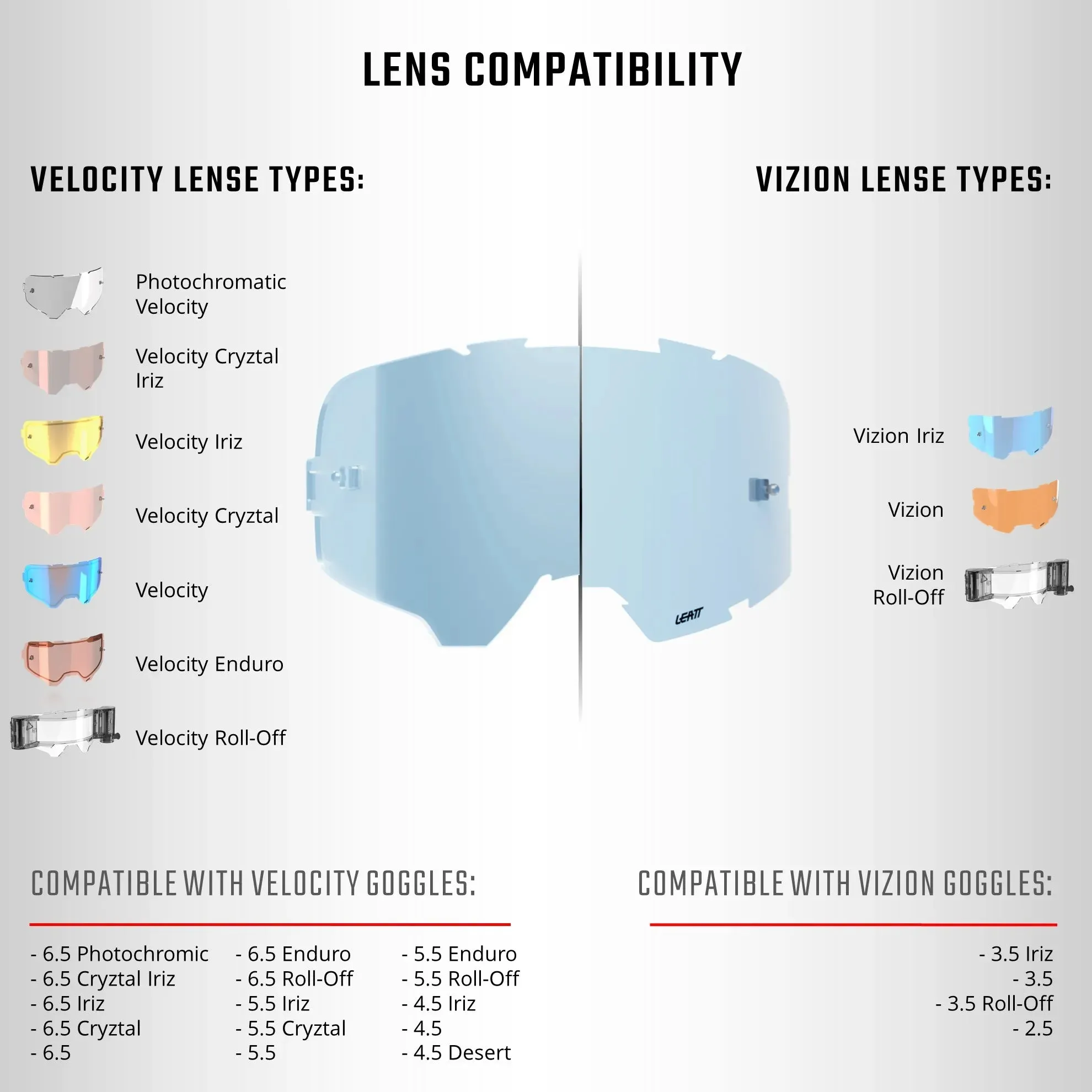 Leatt 6.5 Desert Velocity Goggles