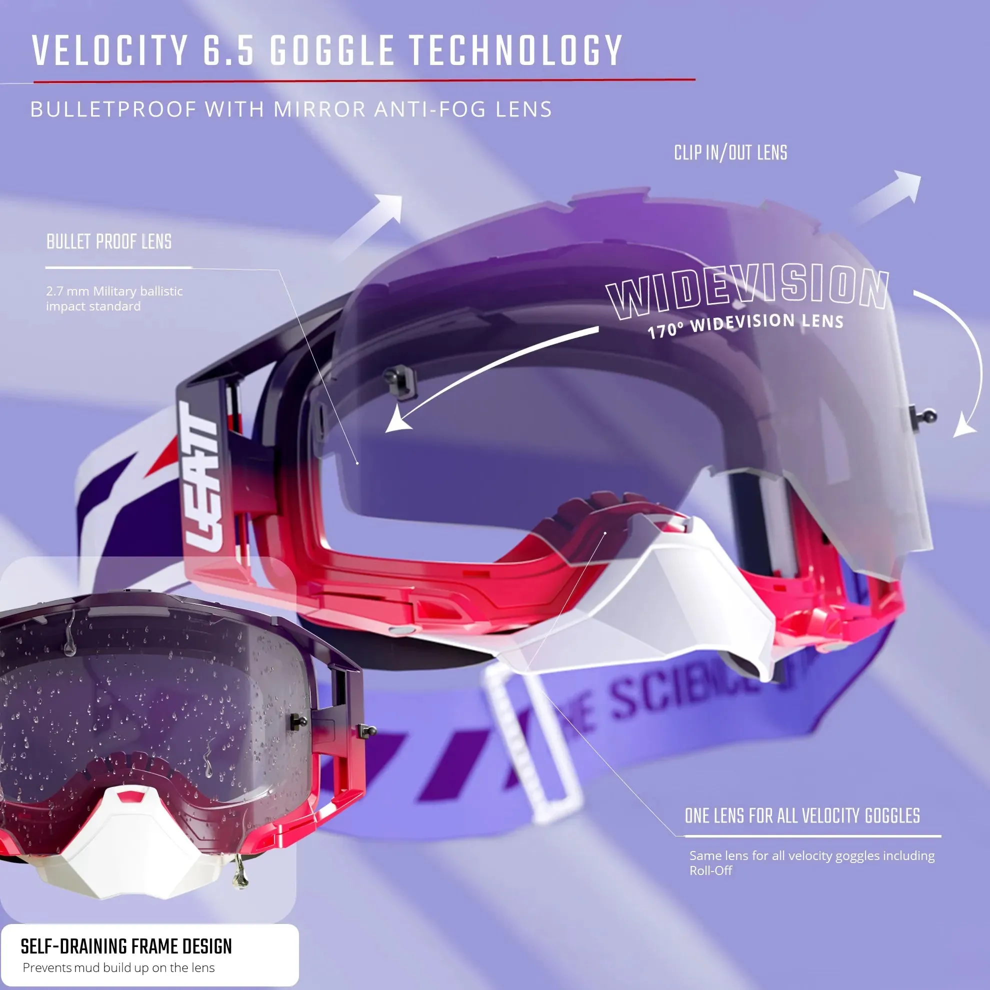 Leatt 6.5 Desert Velocity Goggles