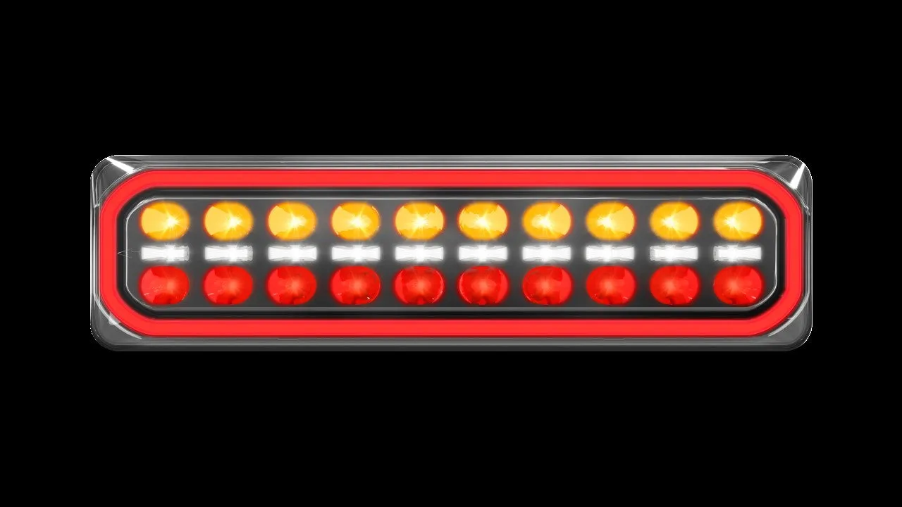 LED Autolamps 3855ARWM-2 Rear Combination Lamp Set