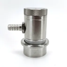 Machined Stainless Ball Lock Disconnect - Barb (Grey/Gas)