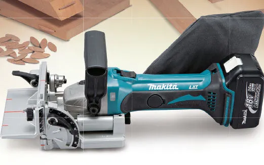 Makita | Cordless Biscuit Joiner DPJ180ZK 18V LXT Tool Only