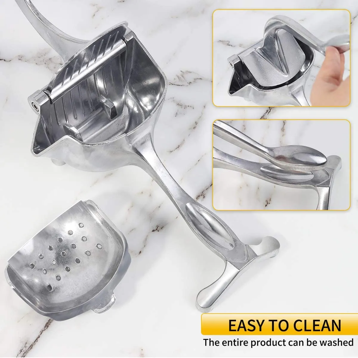 Manual Juice Squeezer Hand Pressure Juicer Kitchen Fruit Tool