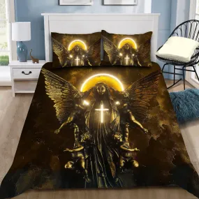 Mary Menmoto Mori Inspired Jesus Bedding Set - Christian Bedding Sets