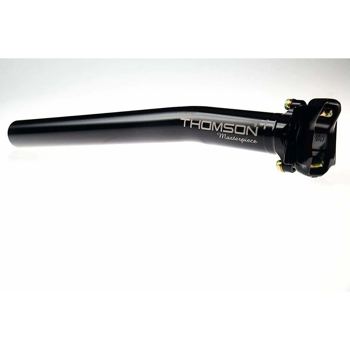 Masterpiece Setback Seatpost: 27.2 x 330mm - Black