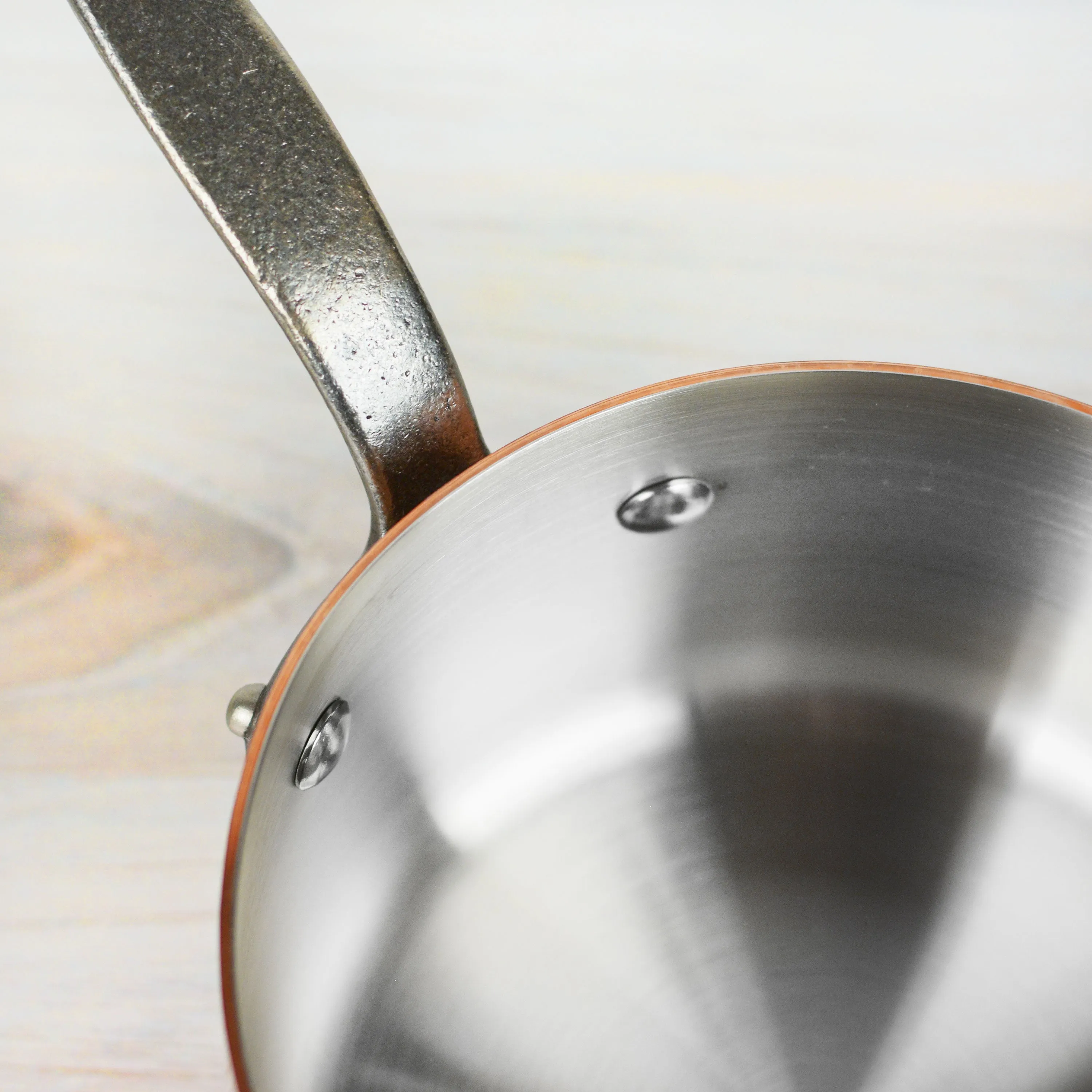 Mauviel M200Ci 0.8-quart Copper Saucepan