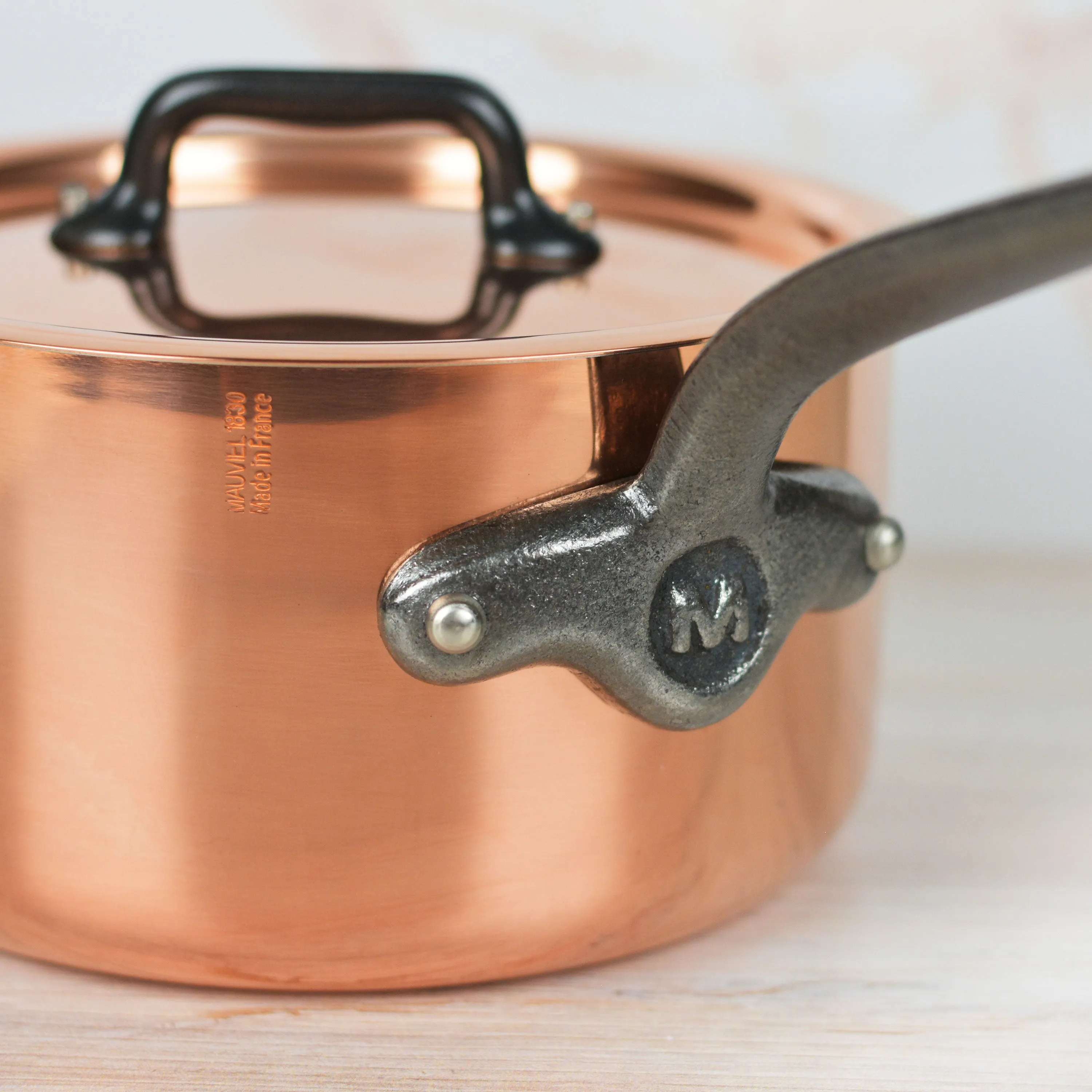 Mauviel M200Ci 0.8-quart Copper Saucepan