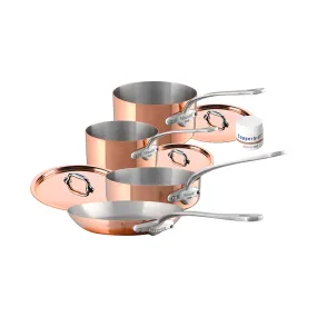 Mauviel M'heritage M150S Copper 7-Piece Set