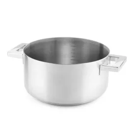 Mepra Stile by Pininfarina casserole two handles diam. 24 cm. stainless steel