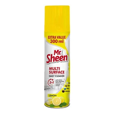 Mr Sheen Multi-Surface Cleaner Lemon 5 in 1 300 ml