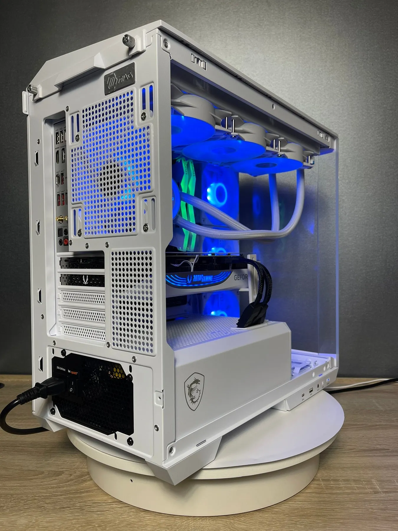 MSI PC Case MAG PANO M100R PZ White