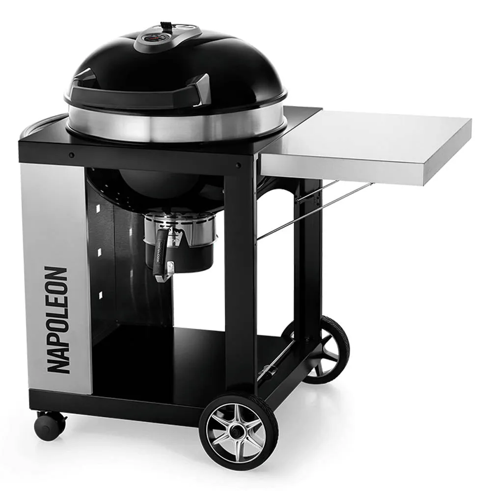 Napoleon 22" Pro Cart Charcoal Kettle Grill PRO-22K-CART-2