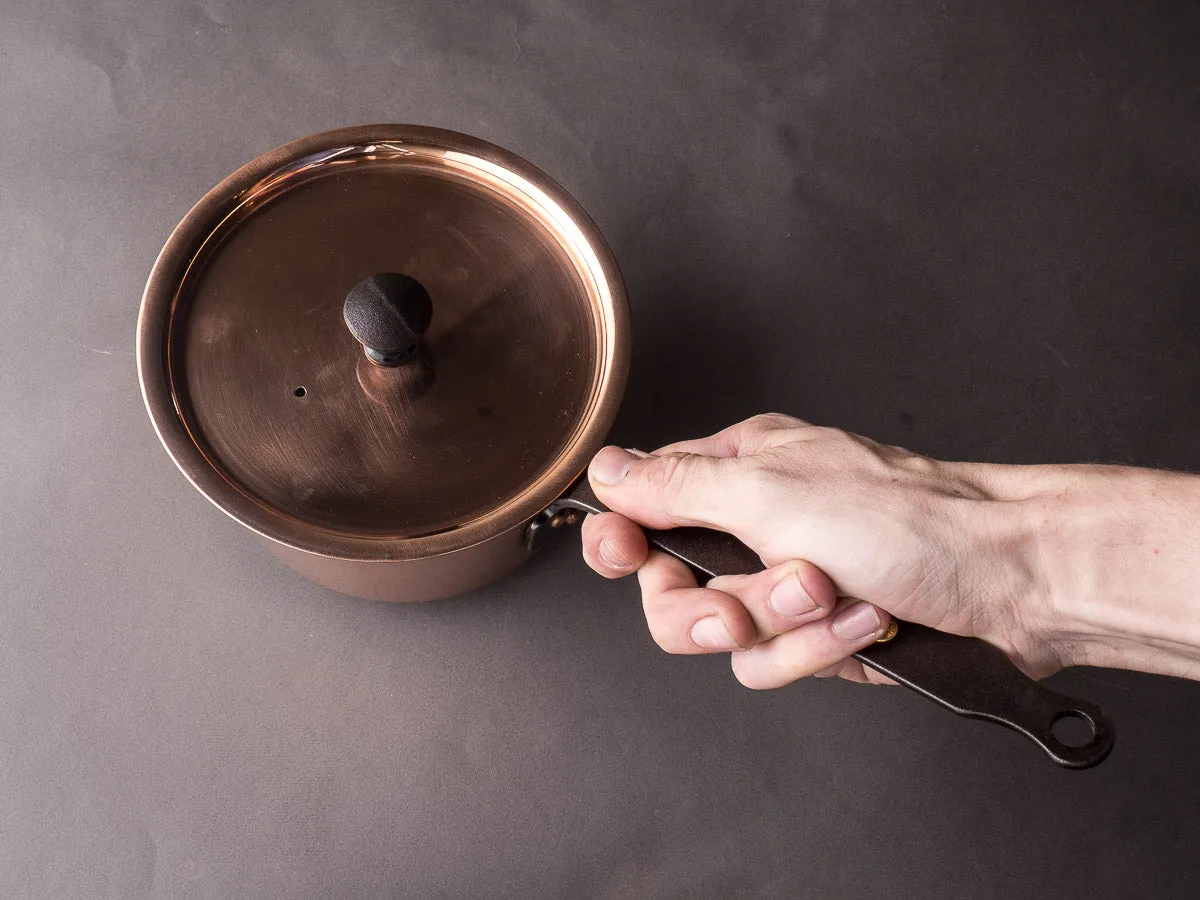 Netherton Foundry - Cookware - 6" Copper Saucepan - w/ Lid