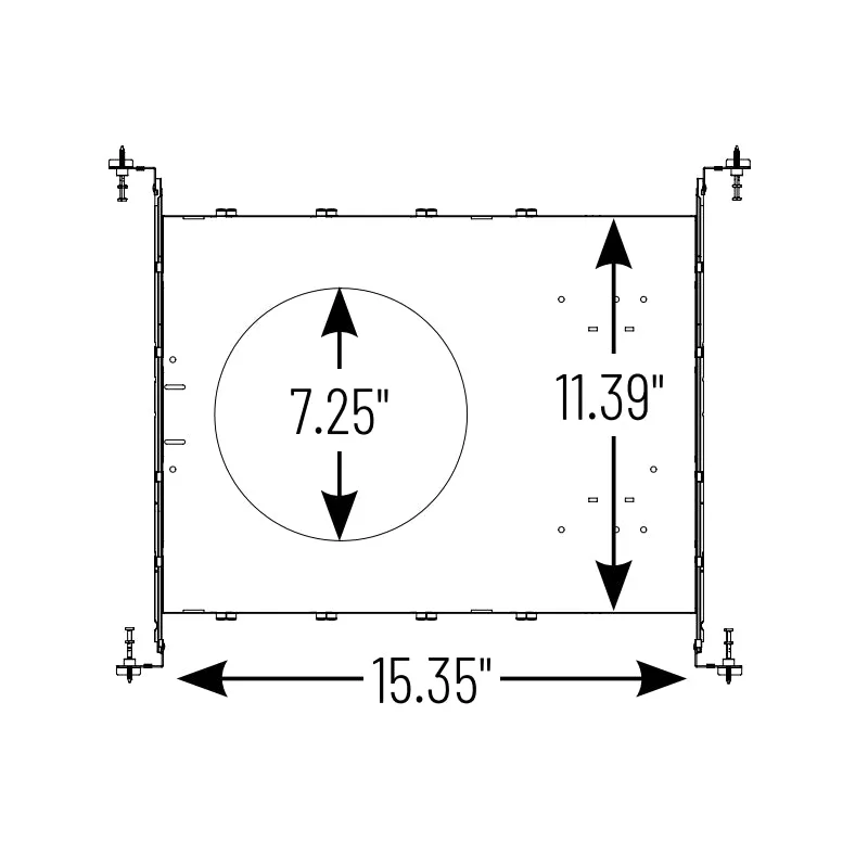 Nora NF-R725 New Construction Frame-In for NLTH-81TW-MPW