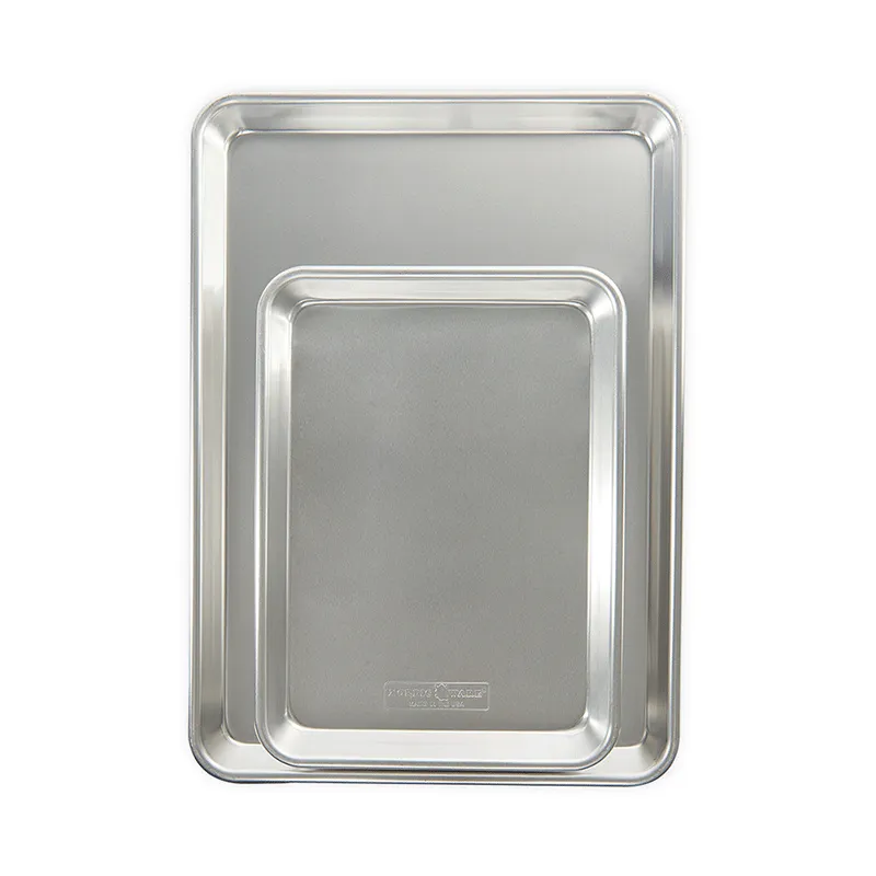 Nordic Ware Naturals Half & Quarter Sheet Pan Set