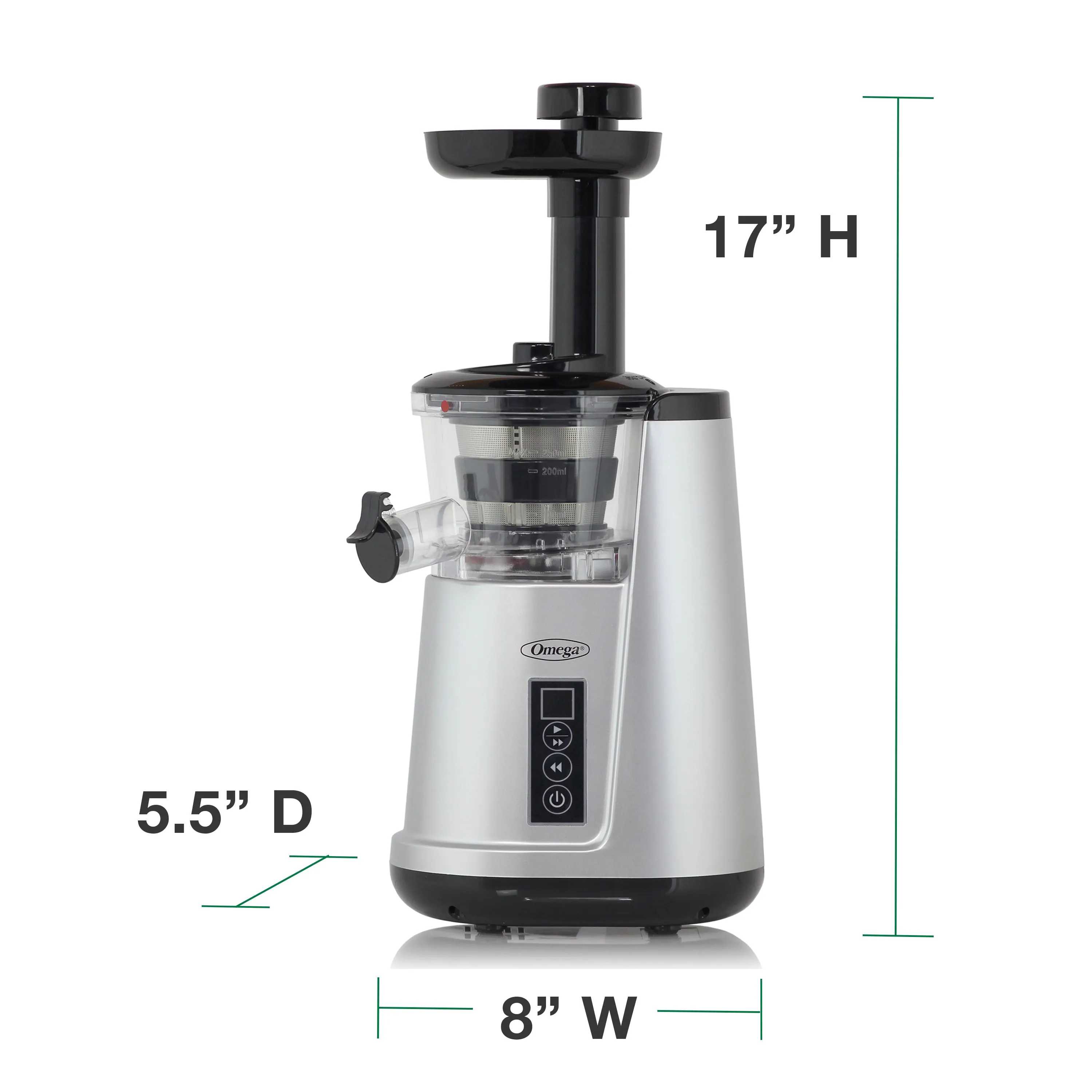 Omega Vertical Cold Press Compact Masticating Juicer