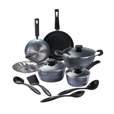 Open Box - Tramontina 13pc Aluminum Non Stick Cookware Set