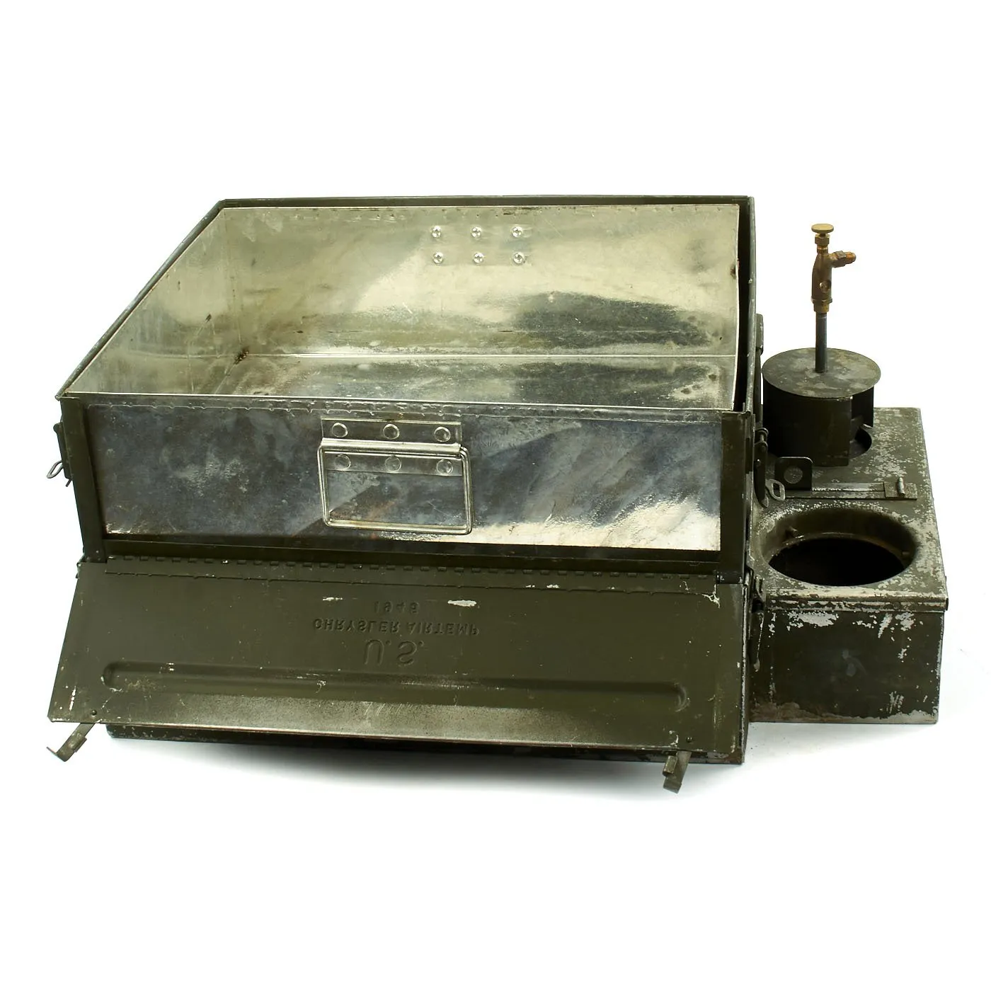 Original U.S. WWII 1945 Army Chrysler Airtemp Squad Stove