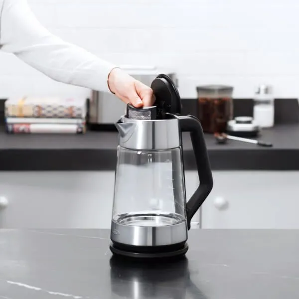 OXO On™ Cordless Glass Electric Kettle