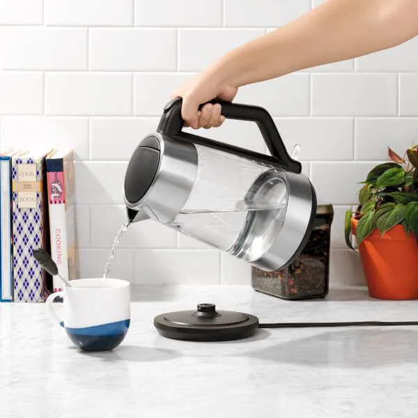 OXO On™ Cordless Glass Electric Kettle