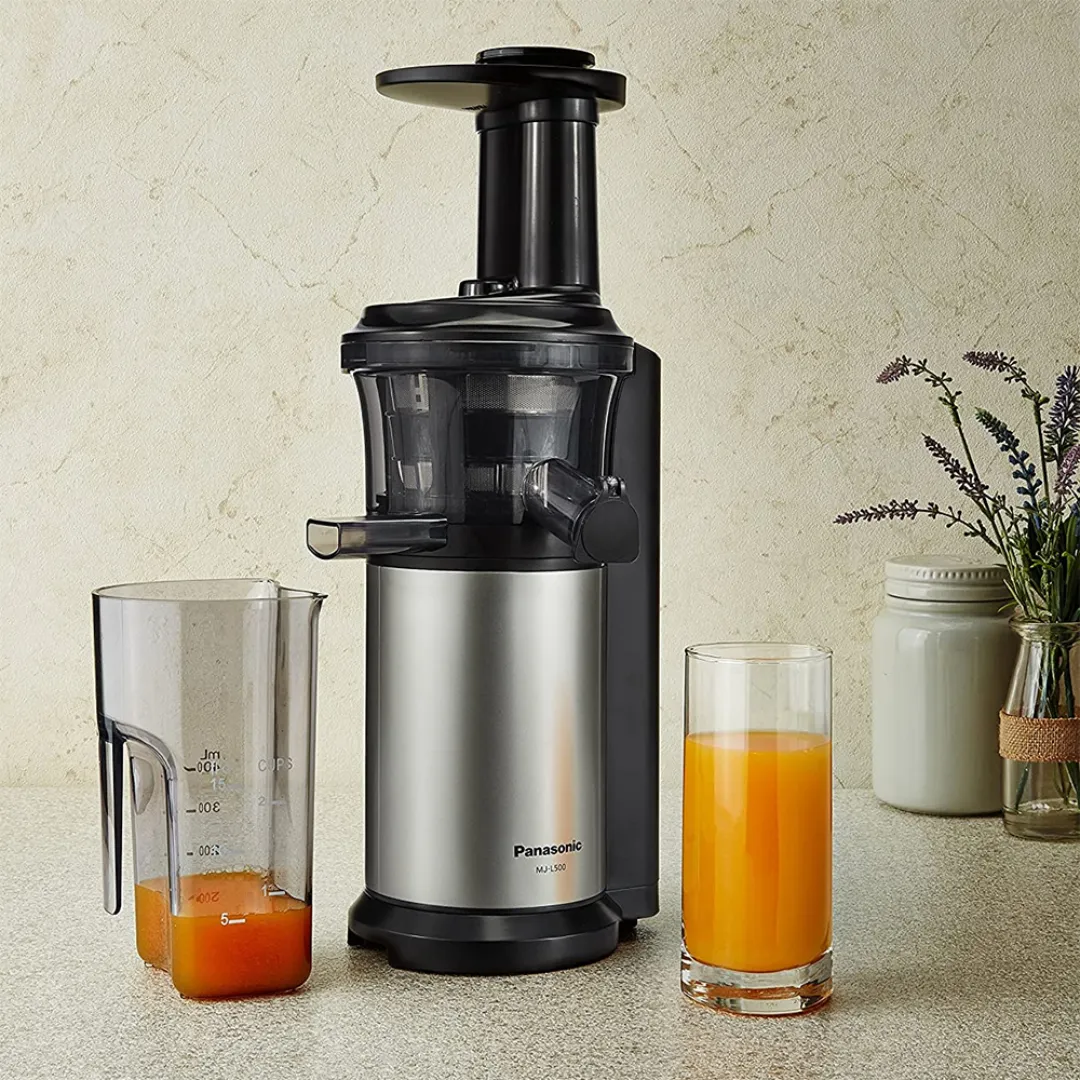 Panasonic MJ-L500SSK Low-Speed Compression Slow Juicer