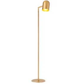 Pia Floor Lamp | Brass