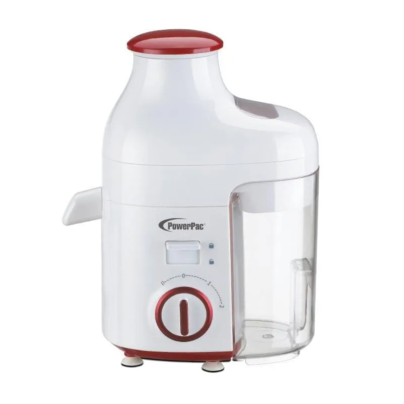 POWERPAC PP3403 JUICE EXTRACTOR W/LARGE CONTAINER 450W