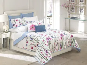 Quilt Bedding Set Woven 3 Piece Set Double/Queen Sabrina