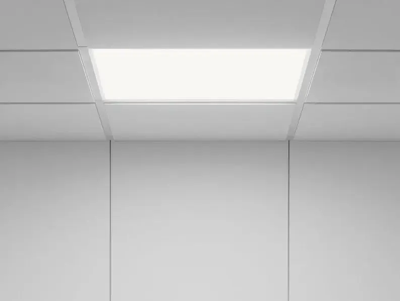 Recessed ceiling light fixture 1200x600mm