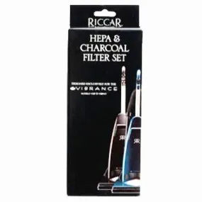 Riccar Vacuum Filter Set HEPA and Charcoal Vibrance Premium RVPF