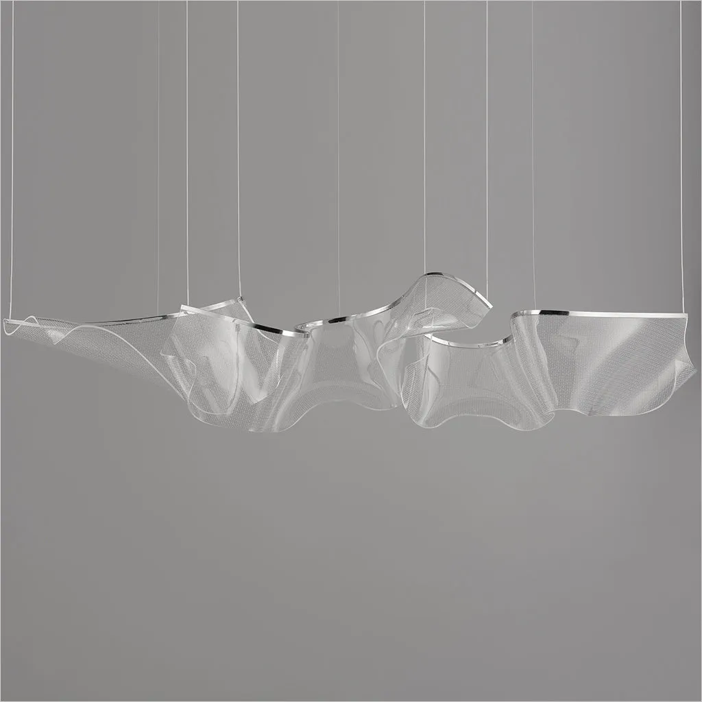 Rinkle 3-Light Pendant - Chrome