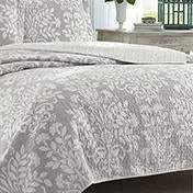 Rowland Grey Quilt Set