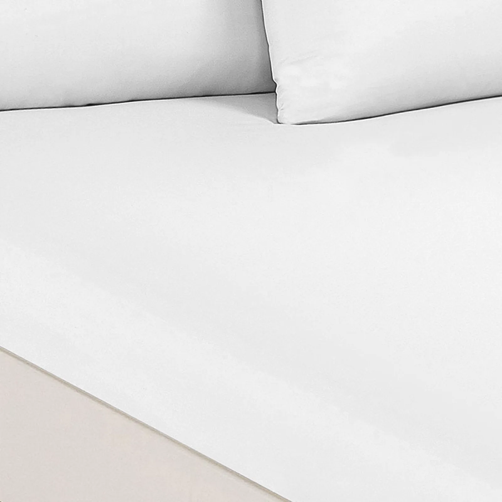 Royal Comfort 1500 Thread Count Cotton Rich Sheet Set 3 Piece Ultra Soft Bedding Double White