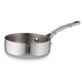 Ruffoni 30838 Symphonia Prima Low Mini Saucepan, Stainless Steel, 4 Inch