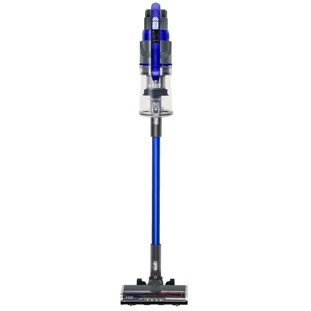 Russell Hobbs RHHS5101 Turbo Charge Cordless Stick Vacuum - Grey & Blue