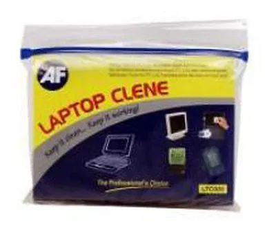 SafeClens Laptop-Clene Wet & Dry Screen Wipes (Pkt 5) - Part # LTC005