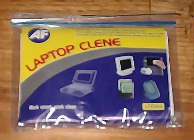 SafeClens Laptop-Clene Wet & Dry Screen Wipes (Pkt 5) - Part # LTC005