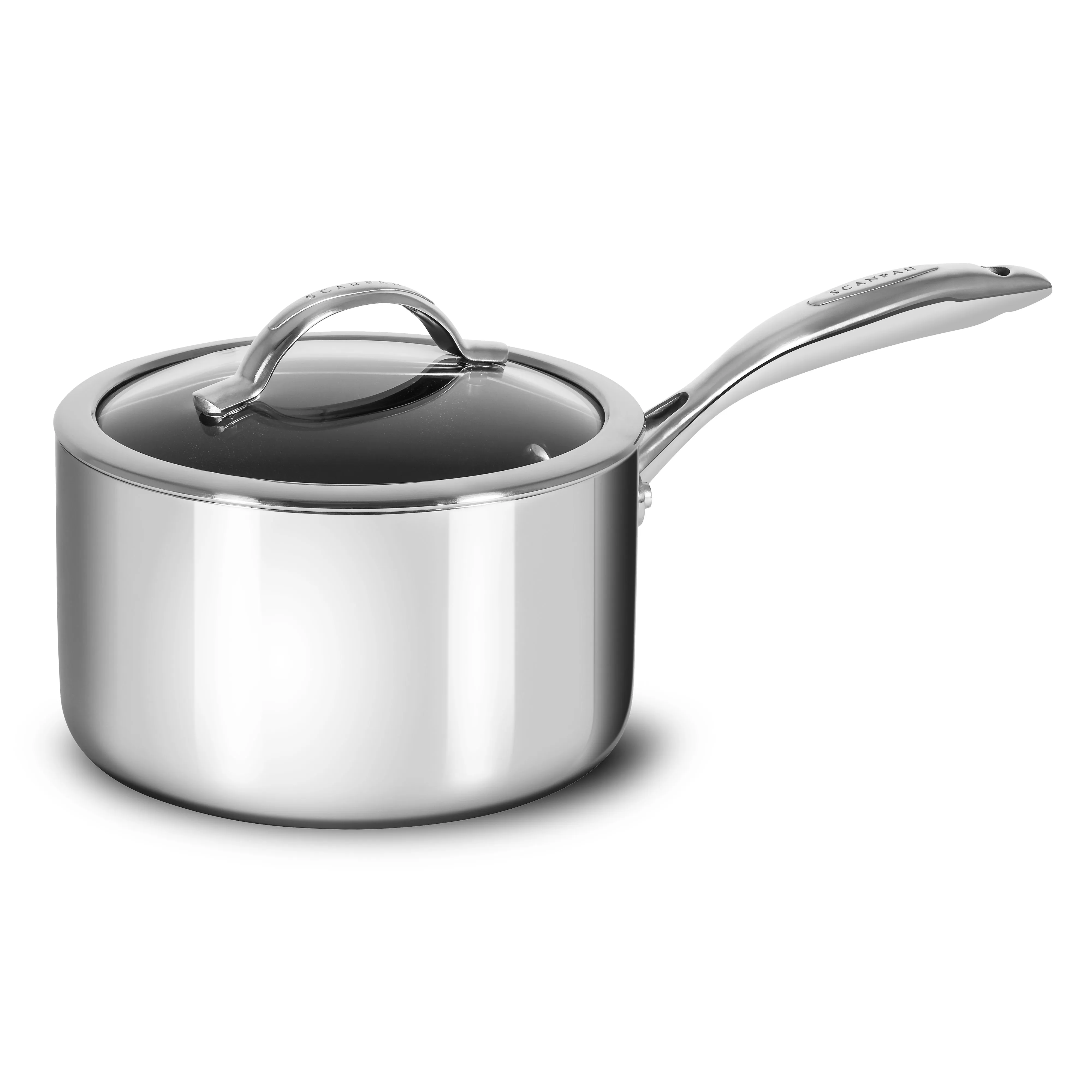 Scanpan HaptIQ 2.75-quart Stainless Steel Nonstick Saucepan